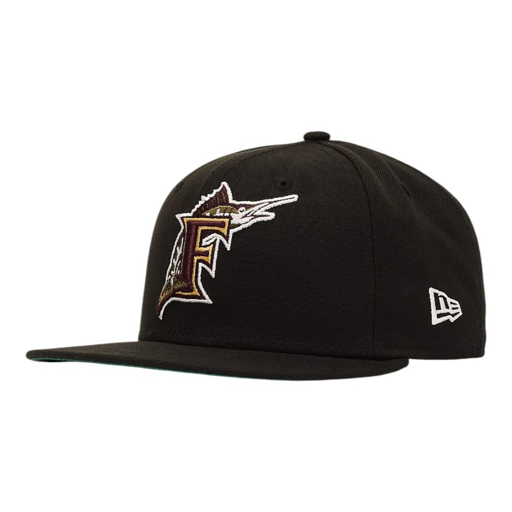 New Era Florida Marlins Botanical Fitted Hat 59FIFTY Cap - Picture 6 of 11